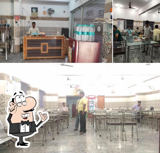 The interior of New Hotel Sri Durga