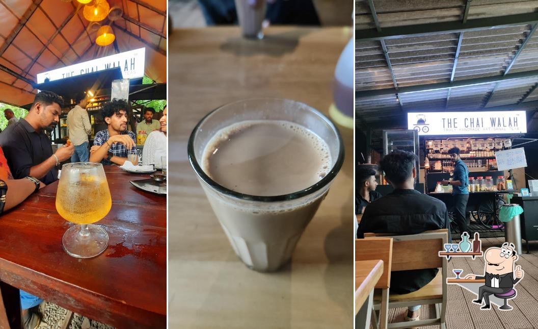 Take a seat at one of the tables at THE CHAI WALAH