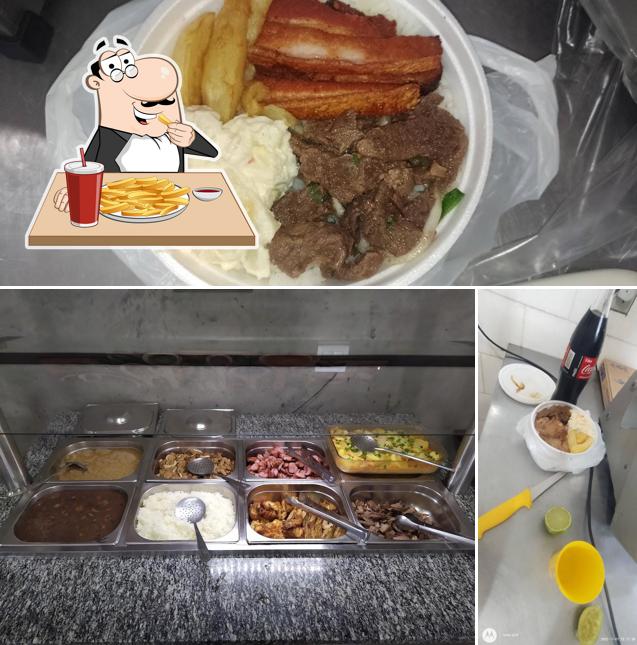 Batata frita em Restaurante FERNANDES comida caseira