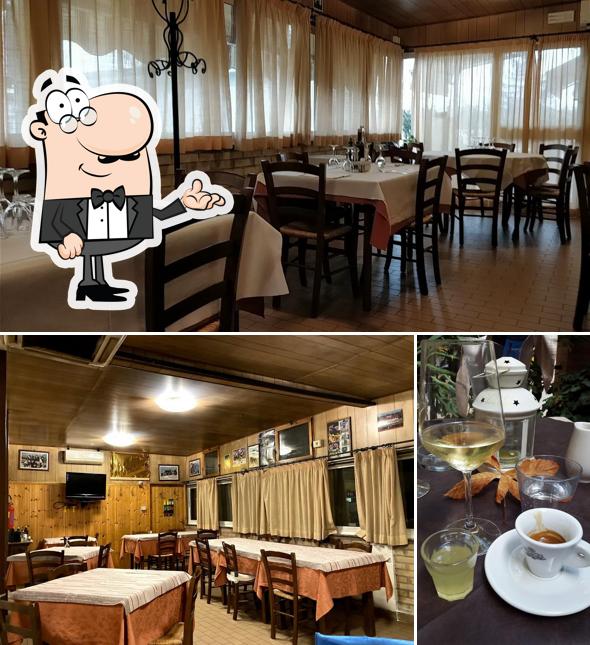 Questa è la foto che raffigura la interni e bevanda di Ristorante Al Coniglio