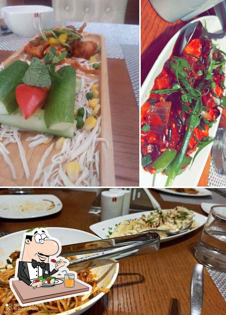 Food at Blue Coriander