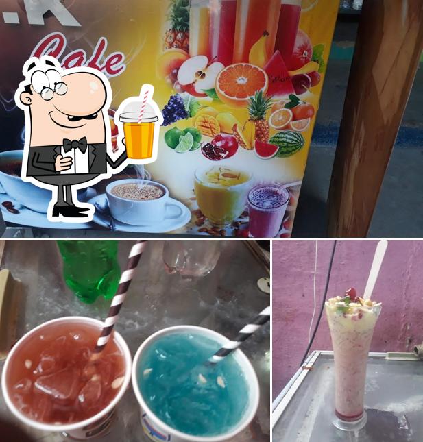 Enjoy a drink at Sk cafe