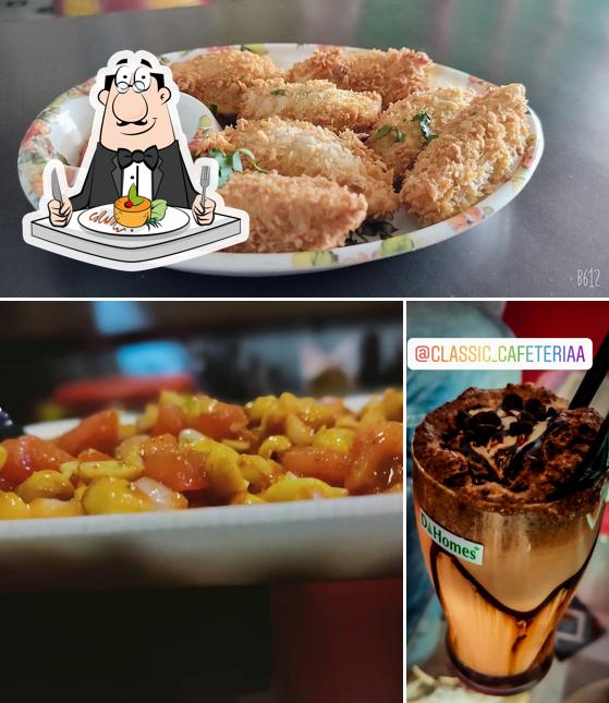 Food at Classic Cafe