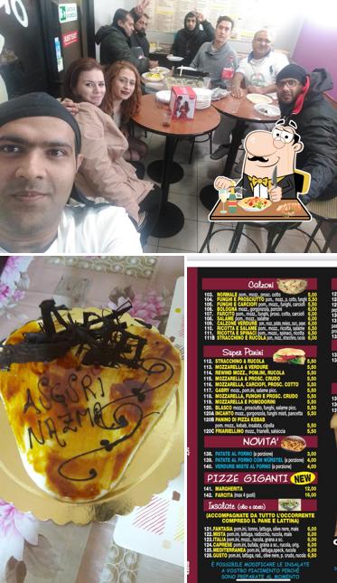 Dai un’occhiata alla foto che mostra la cibo e interni di Pizzeria Orchidea