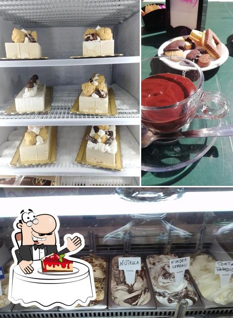 Caffetteria Piazza Grande propone un'ampia gamma di dolci