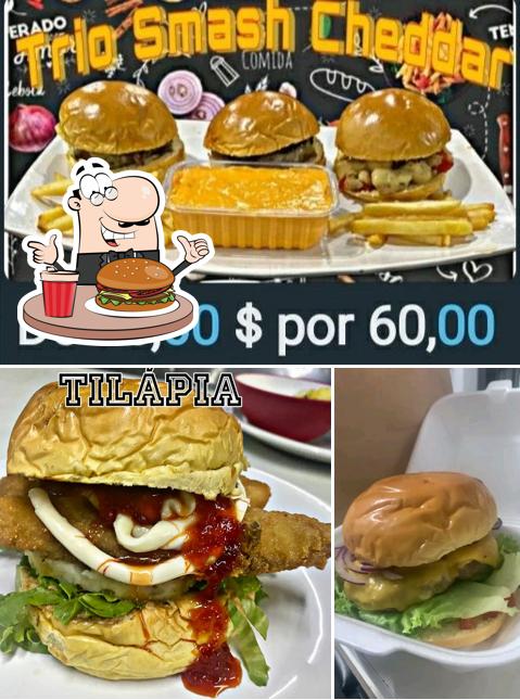 Hambúrguer em Di Lanches