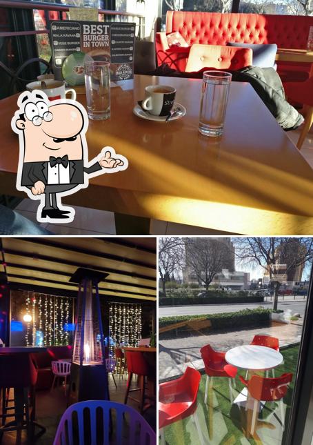 Gli interni di Mala kavana