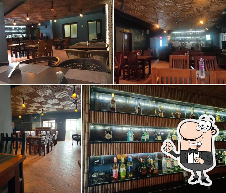 The interior of VYTHIRI VILLAGE BAR