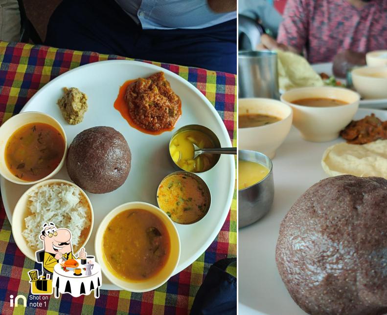 Food at Andhra Meals (ANANDRAO