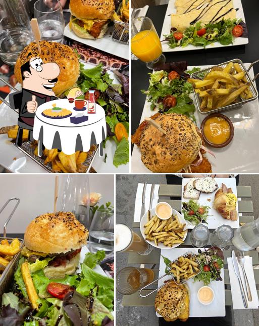 Essayez un hamburger à Flic en Flac