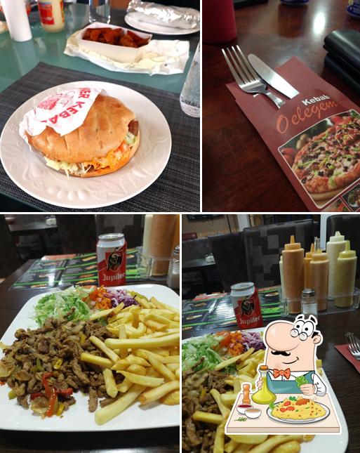Kebab & pizza & pasta
