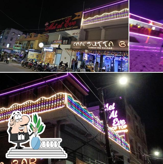 The exterior of Met At Eve