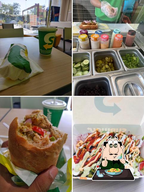 Food at Subway Haldwani