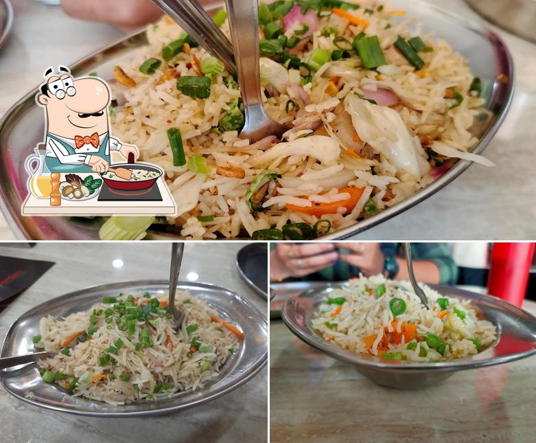 Fried rice at Udupi Garden (Veg)