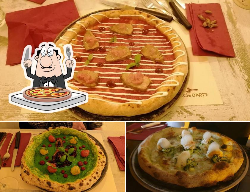 Ordina tra le svariate varianti di pizza