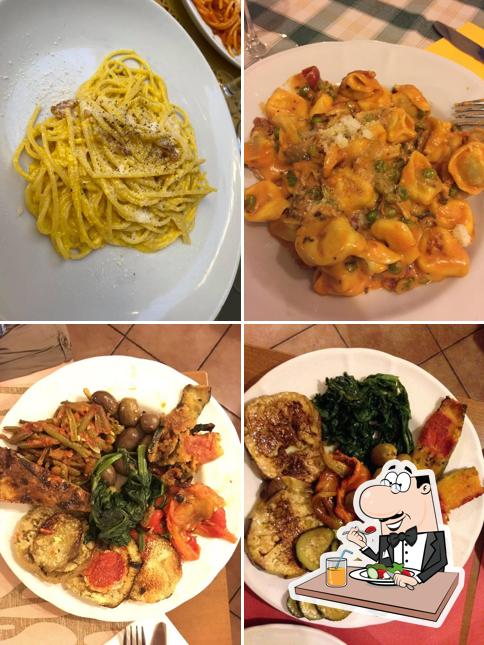 Platti al Trattoria da Gino e Pietro