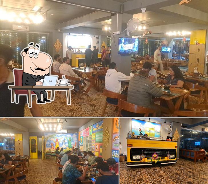 The interior of Singh's Punjabi Dhaba