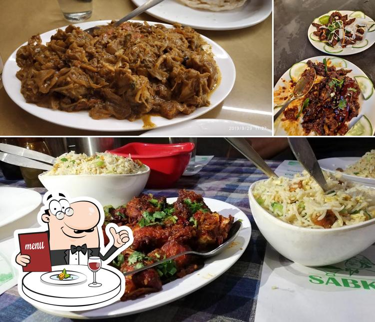 Food at Sabka Hotel