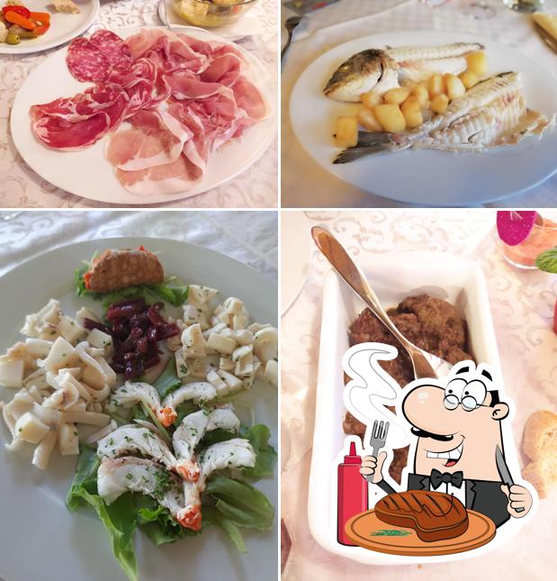 Prova i piatti di carne a La Corte