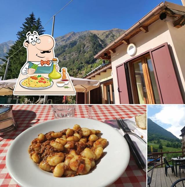 Cibo al Hotel delle Alpi - Miramonti - Ski Rental & Service