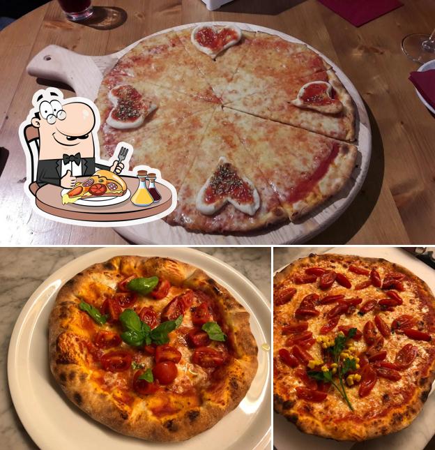 Ordina tra le svariate varianti di pizza
