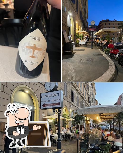 Dai un’occhiata alla foto che presenta la esterno e vino di OperArt