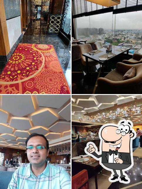 The interior of ROOFTOP - The View