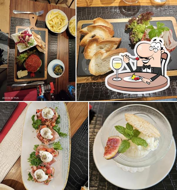 Cibo al Auberge de Gollion