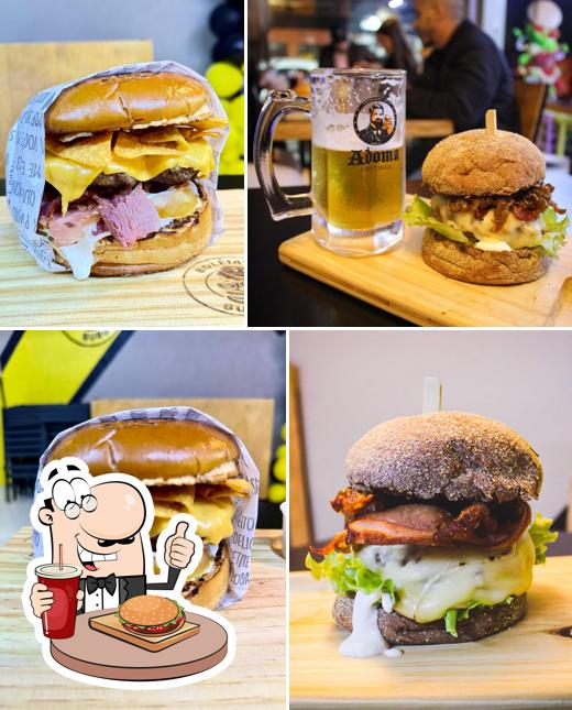 Consiga um hambúrguer no Boleia's Burguer