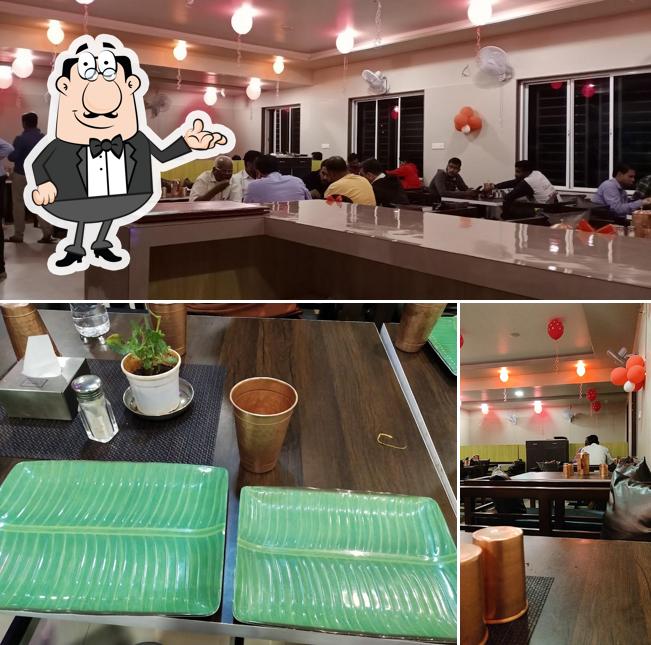 The interior of Hotel samudra family resto