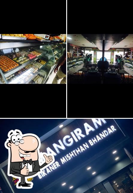 Look at the picture of Mangiram bikaner sweets