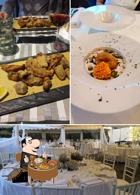 Tra le diverse cose da Ristorante Da Mauro si possono trovare la cibo e interni
