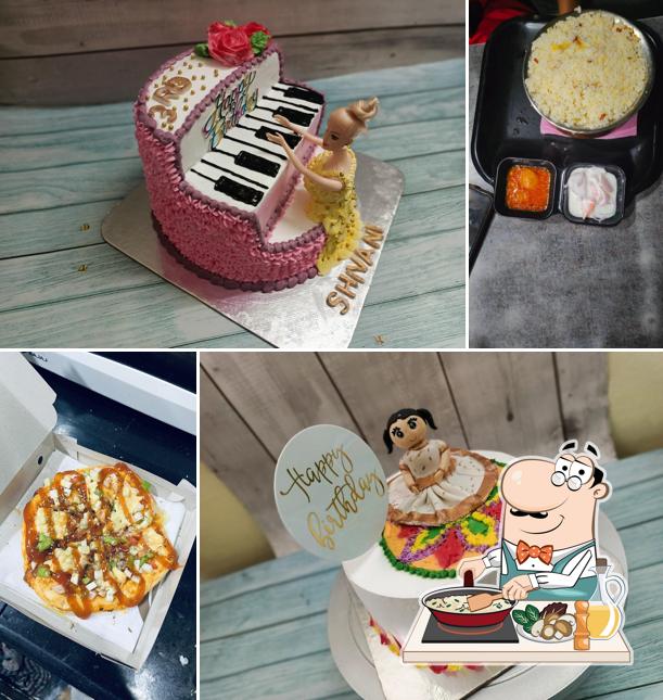 Fried rice at pick and mix bakes and cafe