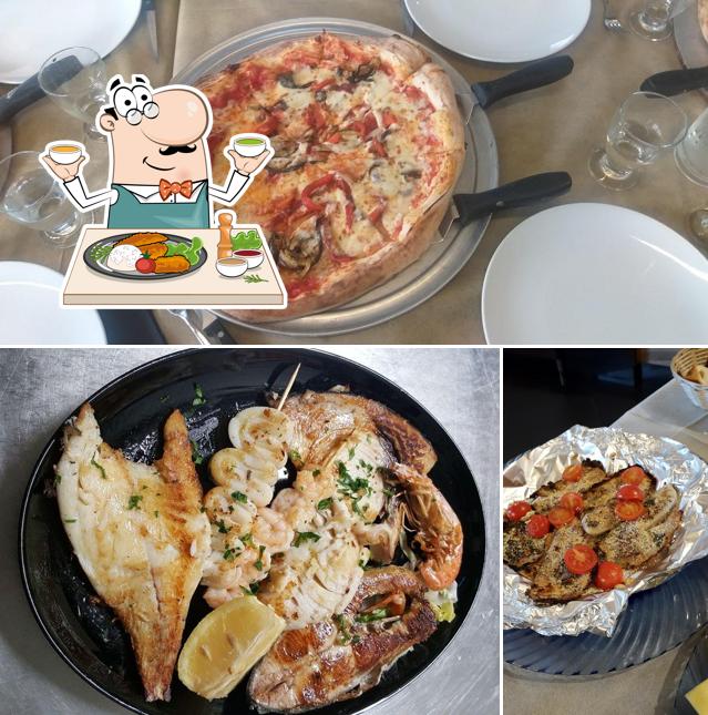 Platti al Pizzeria Serenella