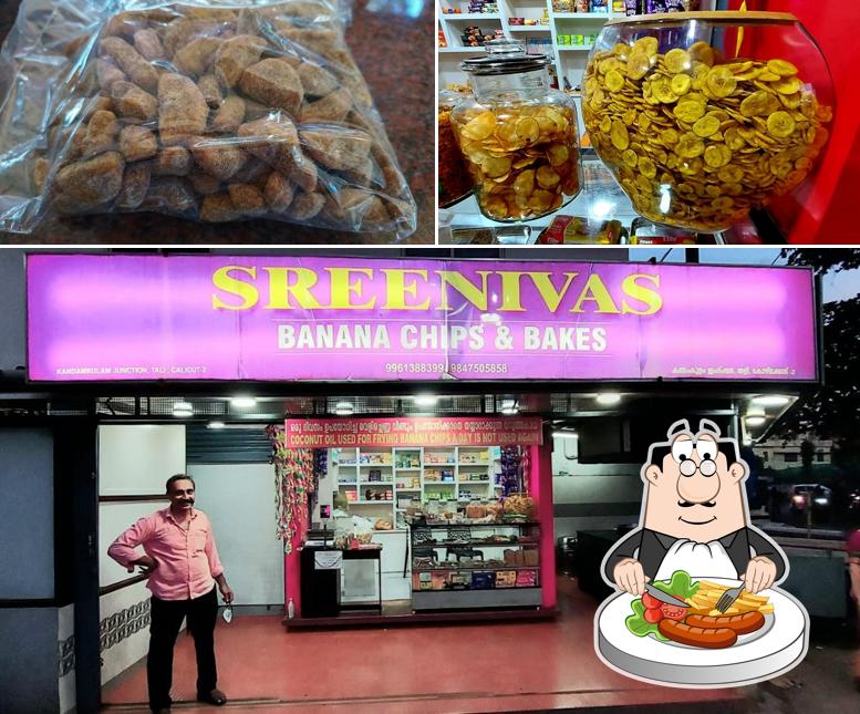Meals at Sreenivas banana chips