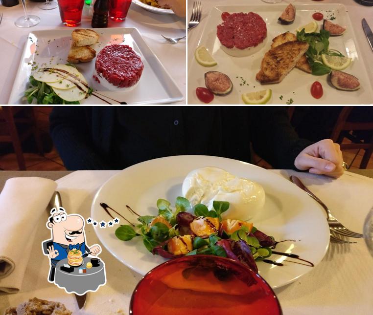 Platti al Trattoria Dal Taio