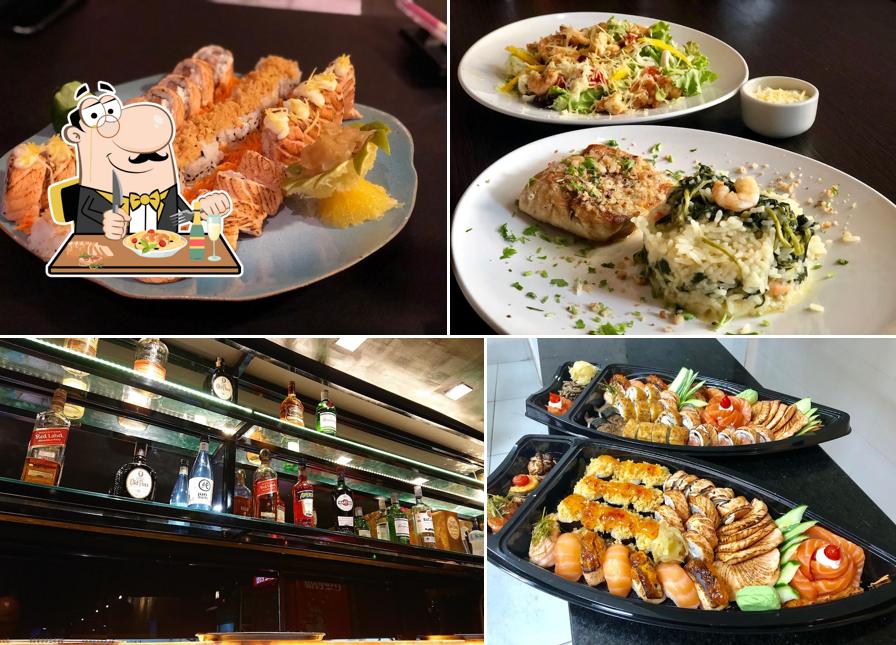 Comida em Wasabi Sushi