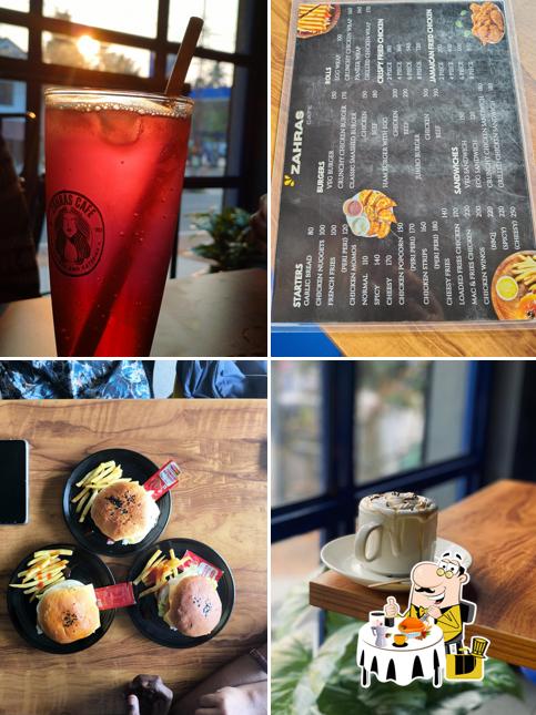 Meals at Zahras Cafe