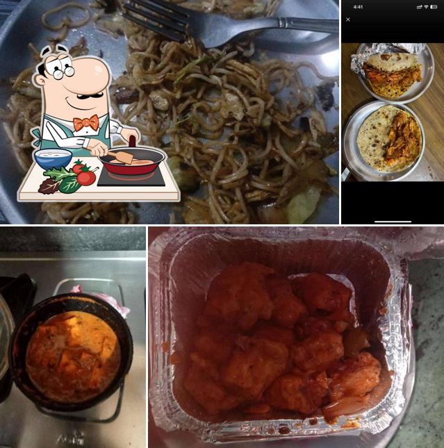 Chicken curry at Roll And Rolls