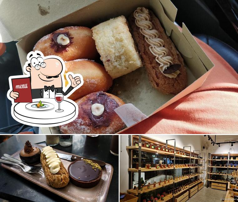 Among different things one can find food and exterior at SAPA Sourdough & Pastry