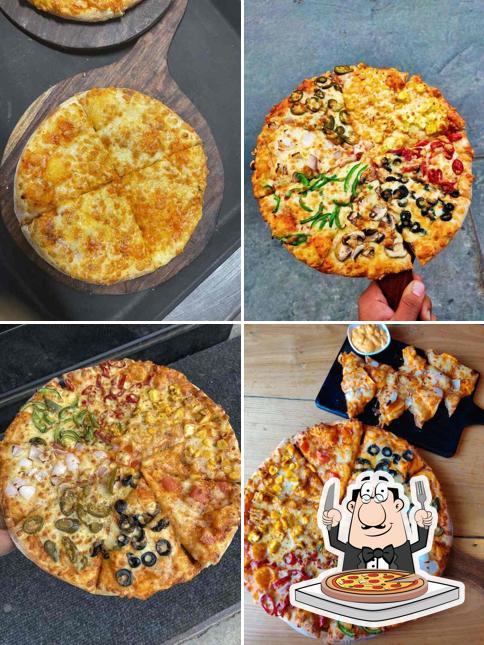 Try out various kinds of pizza