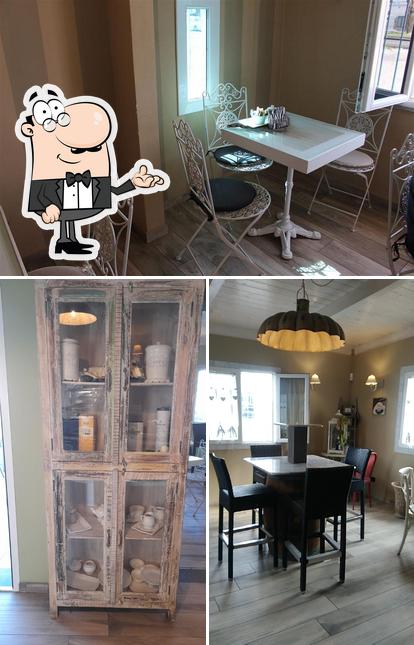 Gli interni di Lanterna Caffè