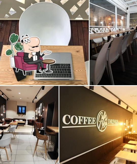Gli interni di Caffè del Corso