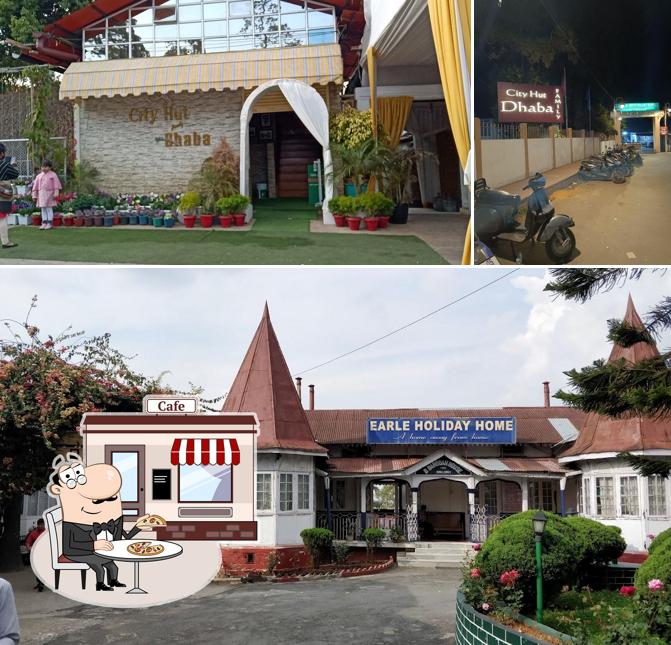 The outside area is an important feature of City Hut Family Dhaba
