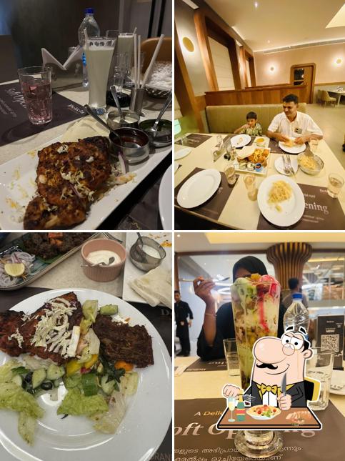 Food at Delicia Restaurant