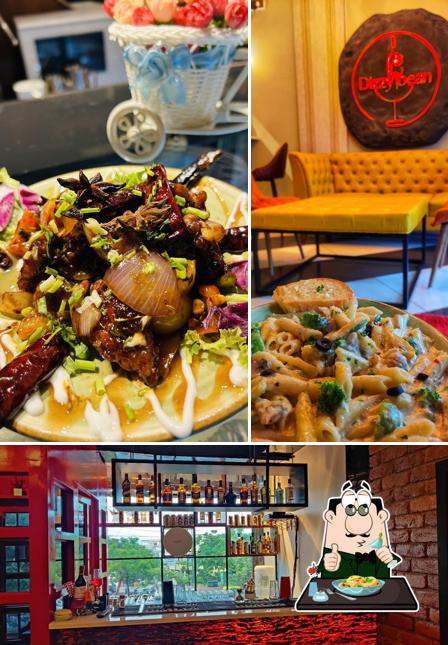 The image of Dizzy Bean Pub’s food and interior