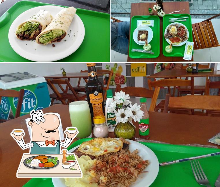 Comida em Eat Fit Alimentação Saudável