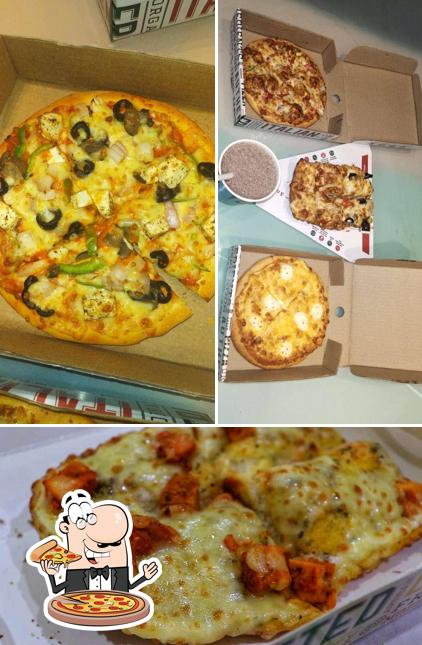 Try out various kinds of pizza