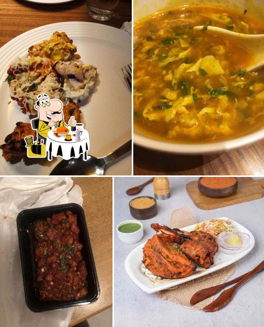 Food at Zaitoon Restaurant