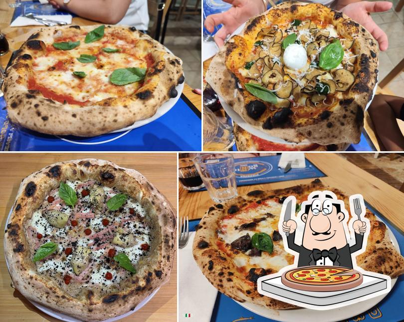 A Pizzeria White Gold, puoi ordinare una bella pizza